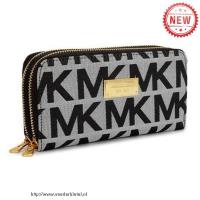 michael kors jet set continental logo groot grijs portefeuilles Store Rotterdam ykig3811